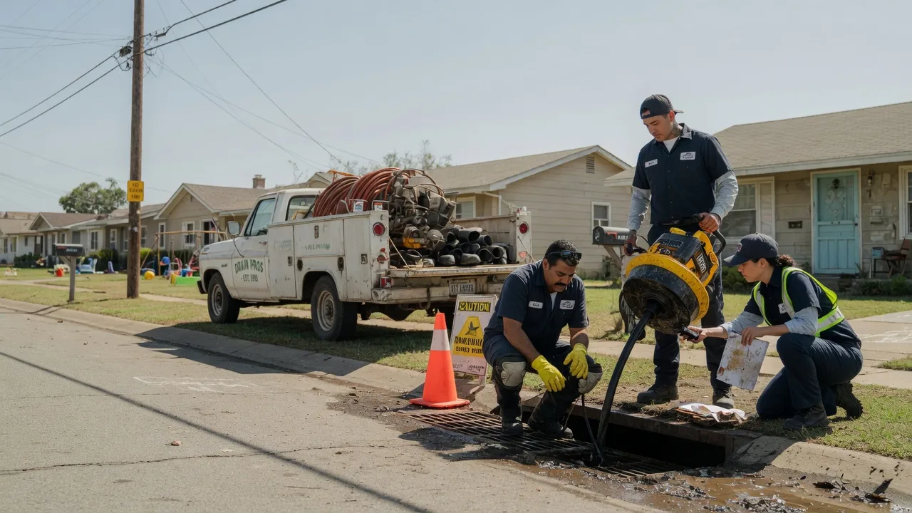 Drain Cleaning in Grapeland, TX near me